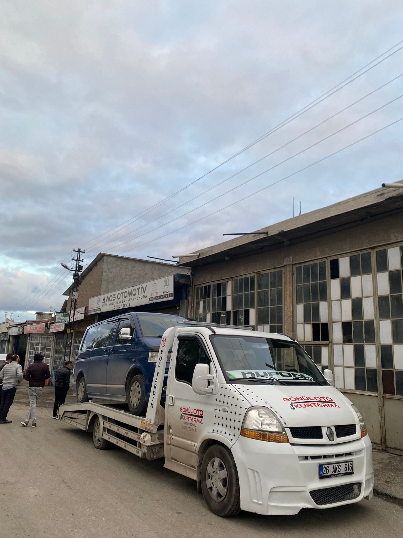 Gönül Oto Kurtarma Çalışma anı 1